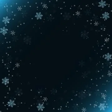 Cold winter background Stock Illustration