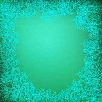Cold winter background for your greeting card Stock Illustration