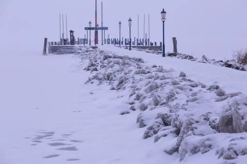 Cold winter day Foto stock