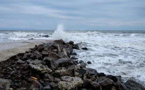 Cold Winter Storm Stock Photos