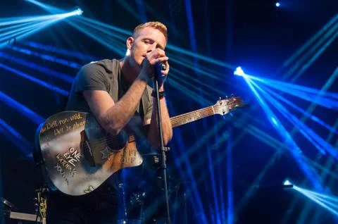 Coldplay tribute act Stock Photos