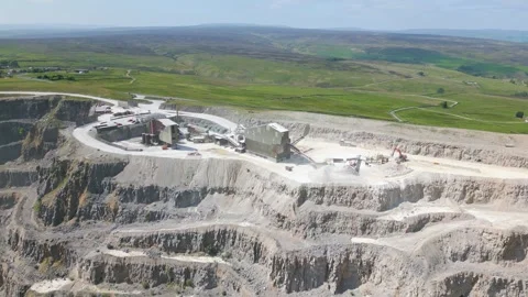 Coldstones Cut in Yorkshire Stock Footage 246380594