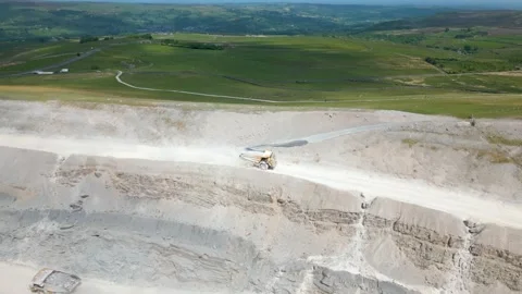 Coldstones Cut in Yorkshire Stock Footage 246380876