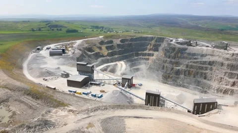 Coldstones Cut in Yorkshire Stock Footage 246382125