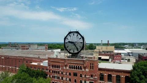 Colgate Clock - Louisville Video stock 202022317