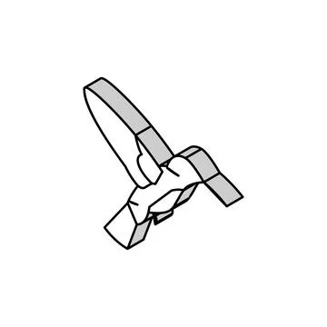 Colibri bird isometric icon vector illustration Stock Illustration