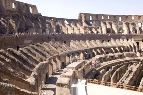 Coliseum arena Foto stock
