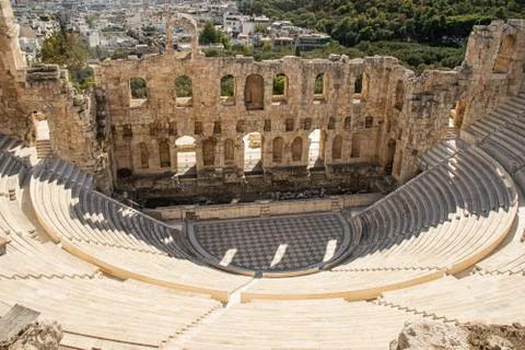 Coliseum from athens  Stock Photos