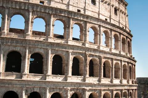 Coliseum during the day Stock-Fotos