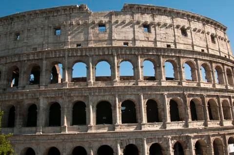 Coliseum during the day Stock-Fotos