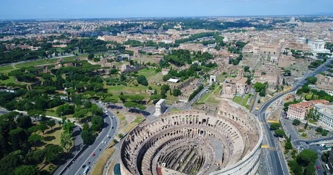 The Coliseum Stock Footage 91707394