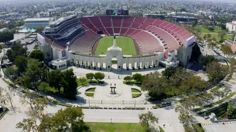 Coliseum Los Angeles Stock Footage 139112679