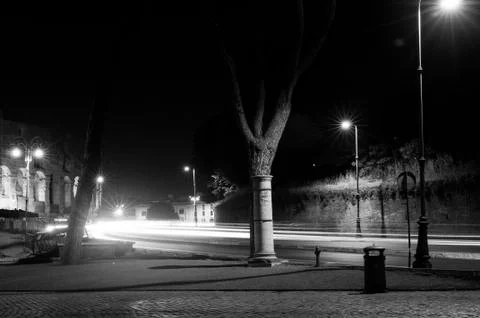Coliseum at night Photos