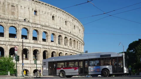 Coliseum - Rome Stock Footage 131664790