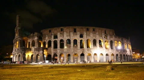 Coliseum, Rome, Italy Stock Footage 37253449
