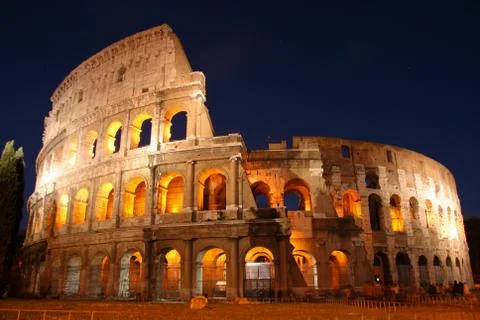 Coliseum in rome Stock Photos