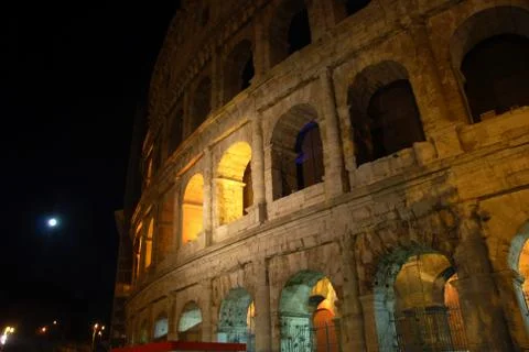 Coliseum in Rome Stock Photos