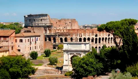 The Coliseum Rome Stock-Fotos