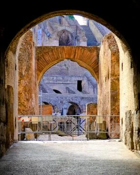 Coliseum in Rome Stock Photos