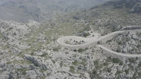 Coll dels Reis, Escorca, Mallorca Island, Balearic Islands, Spain. Stock Footage 142877950