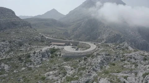 Coll dels Reis, Escorca, Mallorca Island, Balearic Islands, Spain. Stock Footage 142877976