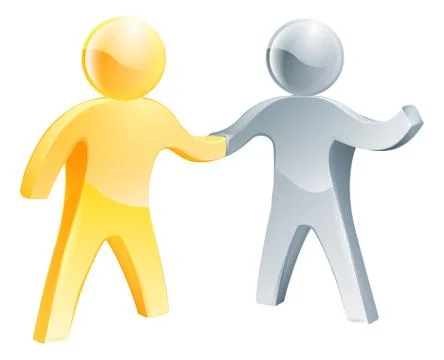 Collaborating concept イラスト素材