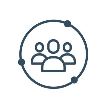 Collaboration icon vector illustration. black collaboration vector icon desig Stock Illustration