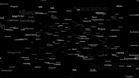 COLLABORATION Keywords Animation, Background, Loop 库存影片 320086755
