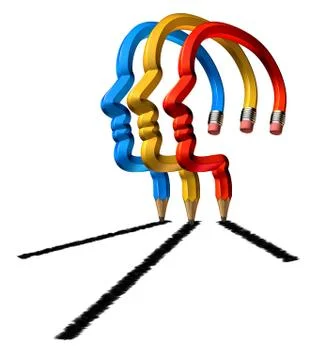 Collaboration success Stock Illustration