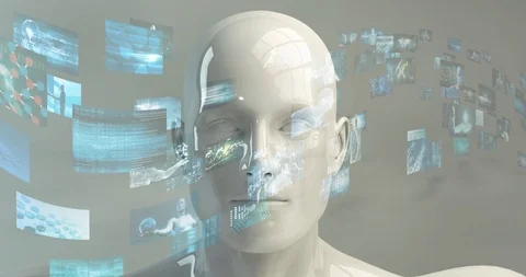 Collaboration Technology or Software Application Network as Art Video stock 112257896