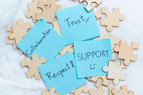 Collaborative business values team environment visual content indoor space Stock Photos