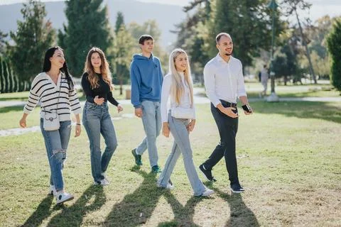 Collaborative Learning. Achieve Goals and Success Through Effective Study Skills Stock Photos