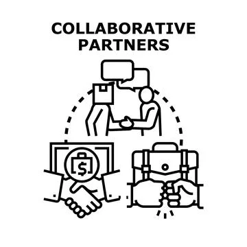 Collaborative partners building successful business relationships. Shaking ha Ilustración de archivo