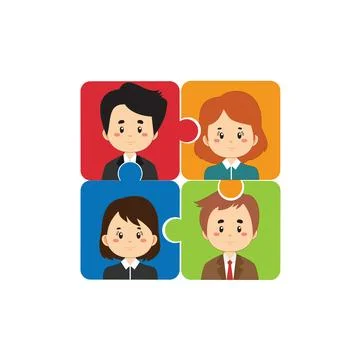 Collaborative People Concept Vector Illustration Stock Illustration