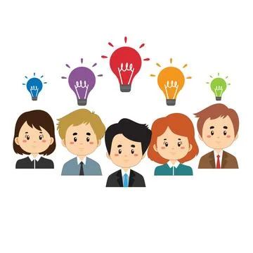 Collaborative People Concept Vector Illustration Stock Illustration