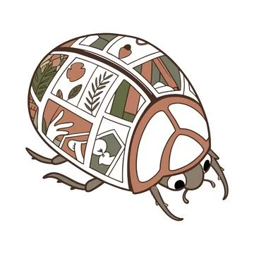 Collage art assemblages Stock Illustration