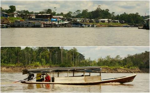 Collage of  Brasil 库存照片
