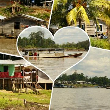 Collage of Brasil Stock Photos