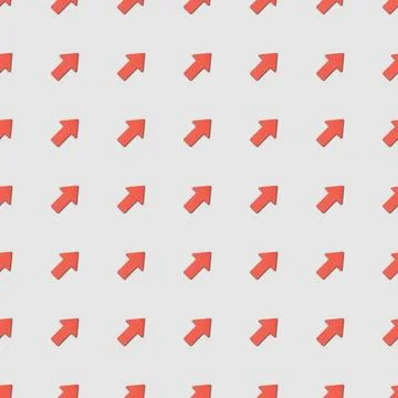 Collage diagonal red pointers grey Stock Photos