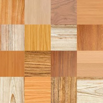 Collage of different wooden texture Photos