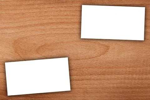 Collage, empty frames on the wooden background Stock Photos