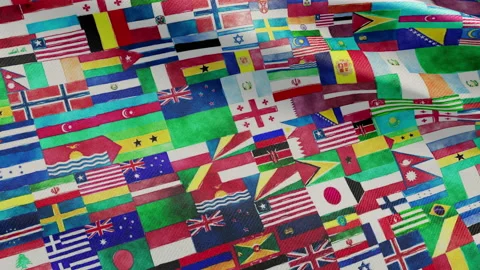 Collage Flag Stock Footage 157131698