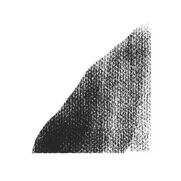 Collage grunge textured element . Dirty torn design shape by chalk or pencil Stock-Illustration