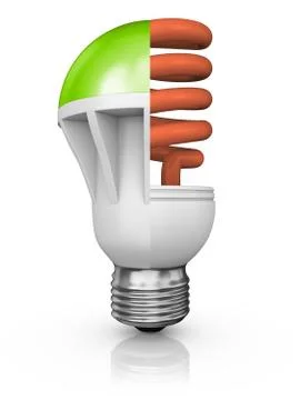 Collage of lamps Stock Illustration