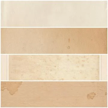 Collage old paper Stock Photos