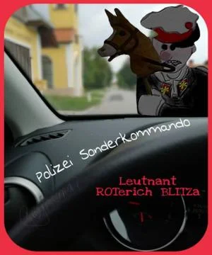 COLLAGE  POLICEMAN Stock Illustration