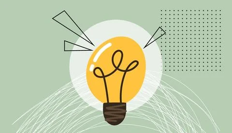 Collage on the theme of idea. An idea for a successful business. A win-win st Stock Photos