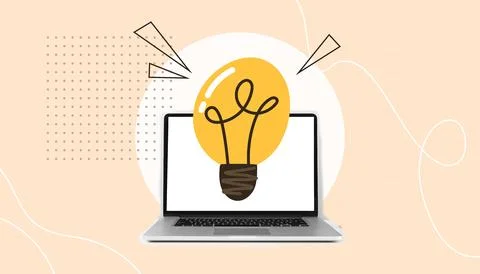 Collage on the theme of idea. An idea for a successful business. A win-win st Foto stock