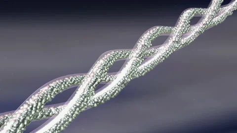 Collagen molecule structure  Stock Footage 182569890
