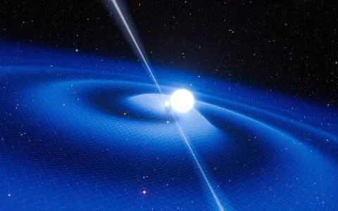 Collapsar space isolated Illustrazione stock